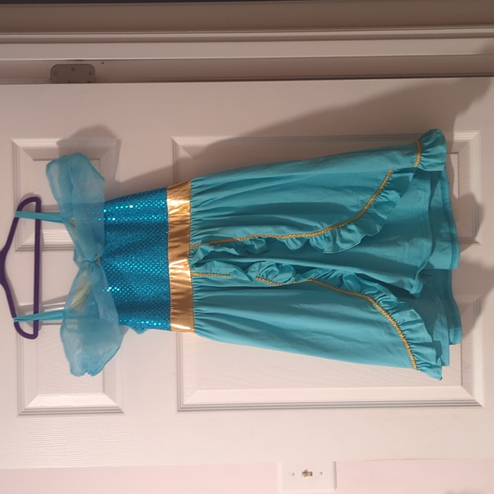 Presley Couture Princess Jasmine Inspired Dress- Size 14/16
